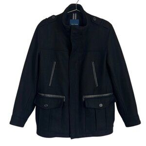 Cole Haan Men's Wool Blend Jacket in Black - M